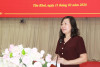 Phó Bí thư Tỉnh ủy Huỳnh Thị Hằng kiểm tra công tác bầu cử