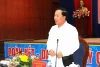 Phó Bí thư Tỉnh ủy, Chủ tịch UBND tỉnh Nguyễn Văn Út kiểm tra công tác bầu cử