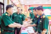 Cử tri của Bộ Chỉ huy Quân sự tỉnh hoàn thành nhiệm vụ bỏ phiếu bầu cử