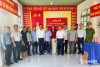 Chủ nhiệm Ủy ban Kiểm tra Tỉnh ủy Trần Trung Nhân giám sát công tác chuẩn bị bầu cử tại xã Đồng Phú và Tân Lợi