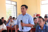 Phú Trung hoàn thành 100% hội nghị tiếp xúc cử tri vận động bầu cử đại biểu HĐND xã