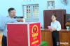 Phó Chủ tịch UBND tỉnh Lê Trường Sơn dự khai mạc bầu cử tại phường Phước Long