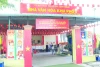 Phó Bí thư Tỉnh ủy Huỳnh Thị Hằng dự khai mạc bầu cử tại phường Chơn Thành