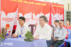 Trưởng ban Tuyên giáo và Dân vận Tỉnh ủy Dương Minh Dũng dự bầu cử tại xã Nhơn Trạch