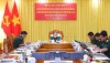Thiếu tướng Trần Chí Tâm kiểm tra công tác bầu cử tại Đồng Nai