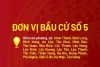 Chương trình hành động của các ứng cử viên đại biểu Quốc hội khóa XVI - Đơn vị bầu cử số 5