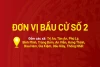 Chương trình hành động của các ứng cử viên đại biểu Quốc hội khóa XVI - Đơn vị bầu cử số 2