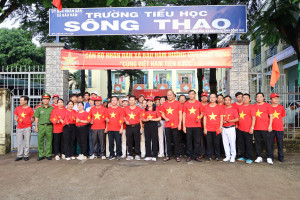 BÀU HÀM-HÒA NHỊP BƯỚC CHÂN "CÙNG VIỆT NAM TIẾN BƯỚC"