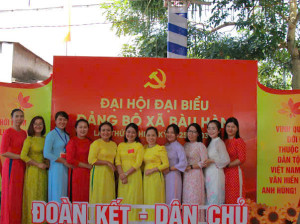 Bàu Hàm-Phiên trù bị Đại hội Đảng bộ xã lần thứ nhất