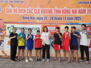 ĐỘI TUYỂN BOXING XÃ BÀU HÀM THAM GIA GIẢI BOXING TỈNH ĐỒNG NAI