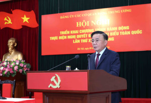 Đảng uỷ các cơ quan Đảng Trung ương triển khai Nghị quyết Đại hội XIV của Đảng