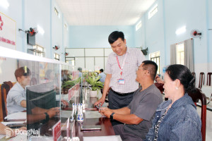 Nâng chất trung tâm phục vụ hành chính công cấp xã