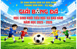 KẾ HOẠCH TỔ CHỨC GIẢI BÓNG ĐÁ HỌC SÌNH KHỐI TIỂU HỌC NĂM HỌC 2025 - 2026