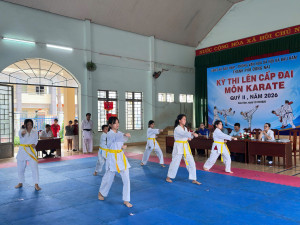 CLB KARATE XÃ BÀU HÀM TỔ CHỨC THÀNH CÔNG KỲ THI LÊN ĐAI LẦN THỨ II NĂM 2026
