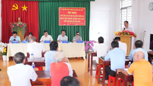 TỔ ĐẠI BIỂU SỐ 2 HĐND XÃ BÀU HÀM TIẾP XÚC CỬ TRI SAU KỲ HỌP GIỮA NĂM 2026 TẠI ẤP BÀU HÀM