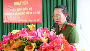 ẤP BÀU HÀM (XÃ BÀU HÀM): TỔ CHỨC NGÀY HỘI TOÀN DÂN BẢO VỆ AN NINH TỔ QUỐC NĂM 2026