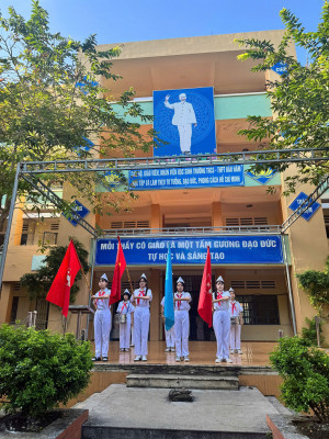 HỘI LIÊN HIỆP THANH NIÊN VIỆT NAM XÃ BÀU HÀM ĐỒNG LOẠT TỔ CHỨC CHÀO CỜ THEO NGHI THỨC HỘI CHÀO MỪNG KỶ NIỆM 70 NĂM NGÀY TRUYỀN THỐNG HỘI LHTN VIỆT NAM (15/10/1956 – 15/10/2026)