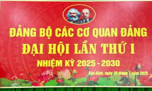 Xã Bàu Hàm: Tổ chức Đại hội lần thứ nhất Đảng bộ các cơ quan...