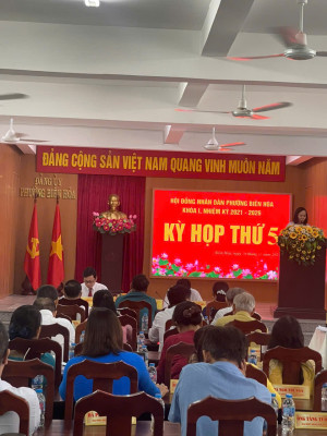 KỲ HỌP THỨ 5 - KỲ HỌP THƯỜNG LỆ CUỐI NĂM 2025 HĐND PHƯỜNG