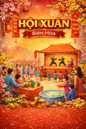 PHƯỜNG BIÊN HÒA TỔ CHỨC HỘI XUÂN NĂM 2026