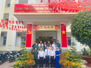 PHƯỜNG BIÊN HÒA THĂM ĐỘNG VIÊN CÁC LỰC LƯỢNG TRỰC TẾT NGUYÊN...