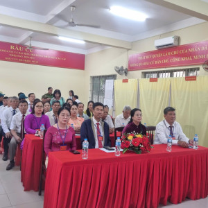 RỘN RÀNG KHÔNG KHÍ NGÀY HỘI BẦU CỬ TRÊN ĐỊA BÀN PHƯỜNG BIÊN HÒA