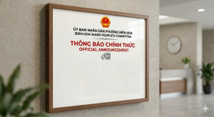 Thông báo UBND