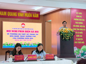 Biên Hoà tổ chức hội nghị phản biện xã hội đối với dự thảo...