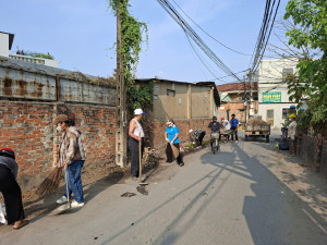 Phường Biên Hòa ra quân dọn vệ sinh môi trường, chỉnh trang đô thị