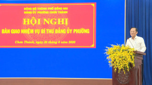 Bài thơ “Chơn Thành – Hạnh phúc còn mãi”: Dấu ấn nghĩa tình trong giờ phút bàn giao trách nhiệm