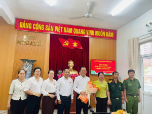 PHƯỜNG BIÊN HÒA TỔ CHỨC HỘI NGHỊ CÔNG BỐ QUYẾT ĐỊNH VỀ CÔNG TÁC CÁN BỘ