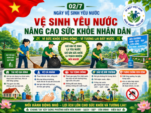 Vệ sinh yêu nước nâng cao sức khỏe nhân dân