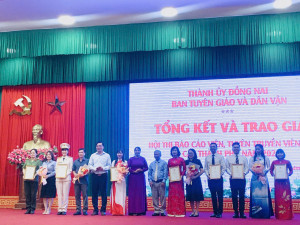 Đảng ủy phường Biên Hòa xuất sắc đạt Giải Ba Hội thi Báo cáo viên, Tuyên truyền viên giỏi cấp thành phố năm 2026