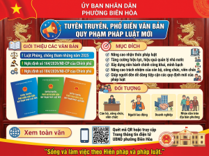 TUYÊN TRUYỀN, PHỔ BIẾN VĂN BẢN QUY PHẠM PHÁP LUẬT MỚI