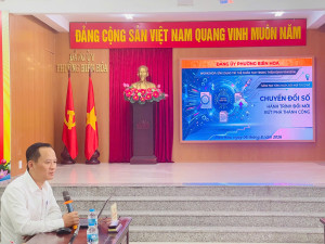 PHƯỜNG BIÊN HÒA: ĐẢNG ỦY ĐẨY MẠNH CHUYỂN ĐỔI SỐ - ĐỒNG CHÍ BÍ THƯ TRỰC TIẾP HƯỚNG DẪN CÁN BỘ, CÔNG CHỨC TIẾP CẬN CÔNG NGHỆ AI (NOTEBOOKLM)