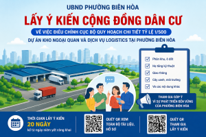 📢 THÔNG BÁO LẤY Ý KIẾN VỀ VIỆC ĐIỀU CHỈNH CỤC BỘ QUY HOẠCH...
