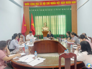 BAN VĂN HÓA - XÃ HỘI HĐND PHƯỜNG BIÊN HÒA THẨM TRA  NỘI DUNG...