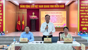 PHƯỜNG BIÊN HÒA: TẬP TRUNG CAO ĐỘ, QUYẾT TÂM HOÀN THÀNH TOÀN...