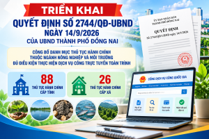 📢 TRIỂN KHAI QUYẾT ĐỊNH SỐ 2744/QĐ-UBND NGÀY 14/9/2026 CỦA...