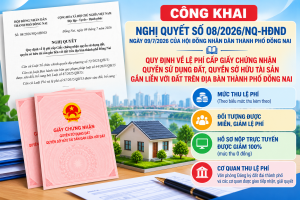 UBND PHƯỜNG BIÊN HÒA CÔNG KHAI QUY ĐỊNH VỀ LỆ PHÍ CẤP GIẤY...