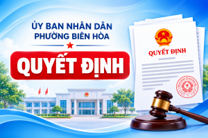 PHƯỜNG BIÊN HÒA PHÊ DUYỆT BỐ TRÍ TÁI ĐỊNH CƯ CHO BÀ PHAN...