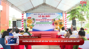 Phường Biên Hòa ra mắt mô hình Điểm chăm sóc sức khỏe người cao tuổi