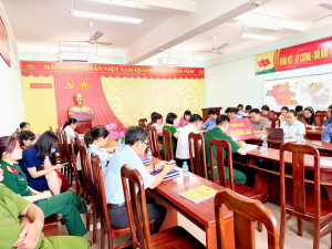 ĐẢNG ỦY XÃ BÌNH AN THAM GIA HỘI NGHỊ TRỰC TUYẾN TOÀN QUỐC QUÁN TRIỆT VÀ TRIỂN KHAI NGHỊ QUYẾT SỐ 79-NQ/TW và NGHỊ QUYẾT SỐ 80-NQ/TW CỦA BỘ CHÍNH TRỊ