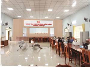 Trung tâm phục vụ hành chính công phường Bình Lộc