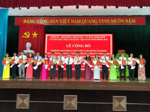 Công bố Quyết định thành lập Đảng bộ phường và nhân sự lãnh đạo phường Bình Lộc   mới