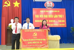 Đảng bộ UBND phường Bình Lộc Đại hội Đại biểu lần thứ I, nhiệm kỳ 2025-2030