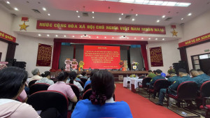 Hội LHPN phường Bình Lộc tham gia tập huấn phòng, chống tội phạm, đảm bảo an ninh trật tự