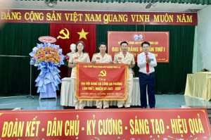 Đại hội Đảng bộ Công an phường Bình Lộc lần thứ I, nhiệm kỳ 2025-2030