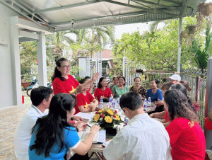 Hội Liên hiệp phụ nữ phường Bình Lộc tổ chức sinh hoạt các Chi hội gắn với nhiều nội dung thiết thực Chào mừng Lễ Quốc khánh Nước cộng hoà xã hội Chủ nghĩa Việt Nam (02/9/1945 – 02/9/2025)