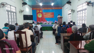 Ra mắt công trình “Đường hoa nông dân” chào mừng đại hội Đảng bộ phường nhiệm kỳ 2025-2030